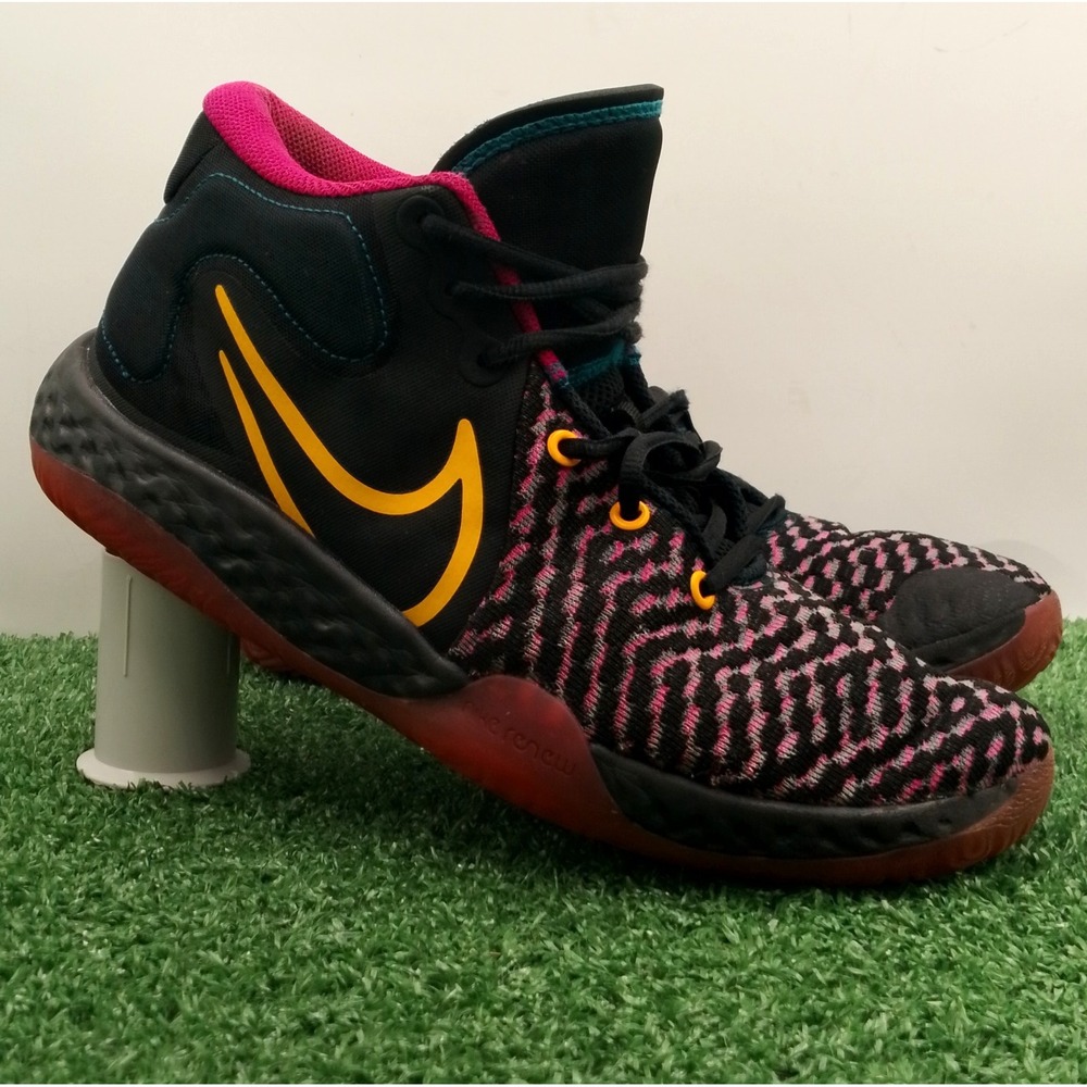Nike KD Trey 5 VIII Mid Shoes Men's 10.5 M Top Basketball Sneakers Black Cactus